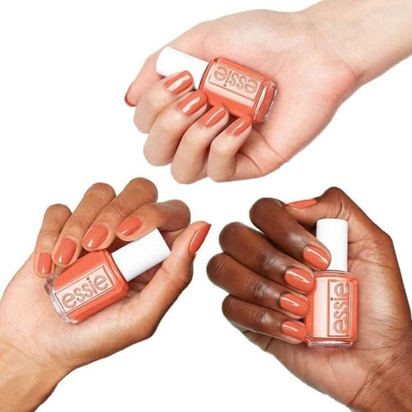 Nagellack - ESSIE - 318 Vårflirt - Orange färg - Långvarig - Blank yta