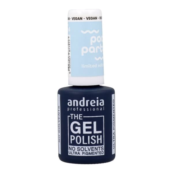 Halvpermanent Nagellack Andreia Polish Pool Party N.4 Pastellblå 10,5 ml
