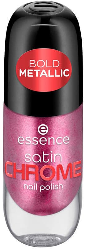 Essence Satin Chrome Nail Polish #03-Meta Maroon 8 ml