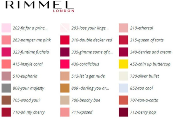 nail polish 60 Seconds Super Shine Rimmel London