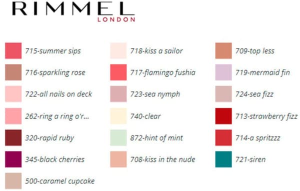 nail polish 60 Seconds Super Shine Rimmel London