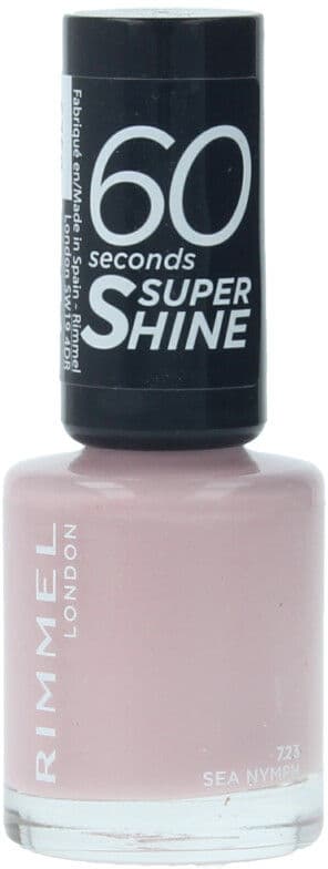 Rimmel London 60 Seconds Super Shine Esmalte de Uñas #723-Sea Nymph 8 ml
