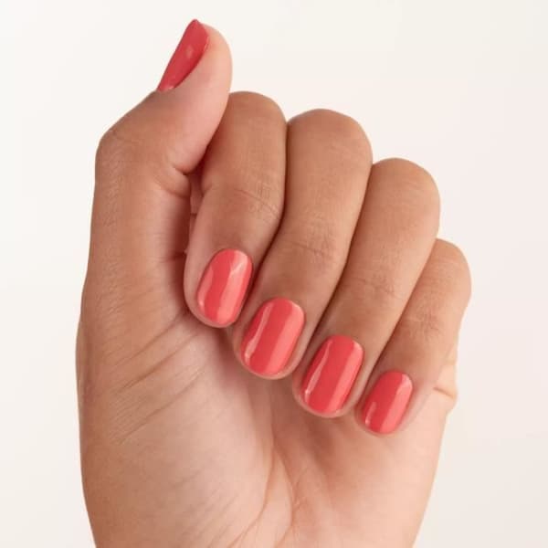Nagellack - ESSENCE - Gel-nagellack - 52 coral ME MAYBE - Vegansk - Snabbtorkande