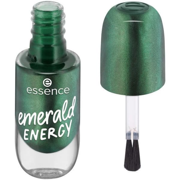 Nagellack - Essence - Gel Nagellack - 73 - Smaragdgrön - Glänsande finish - Lång hållbarhet
