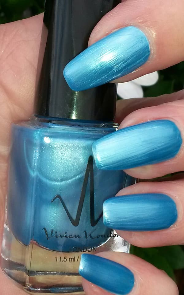 Vivien Kondor Vegan Friendly Nail Polish  -Neon Blue