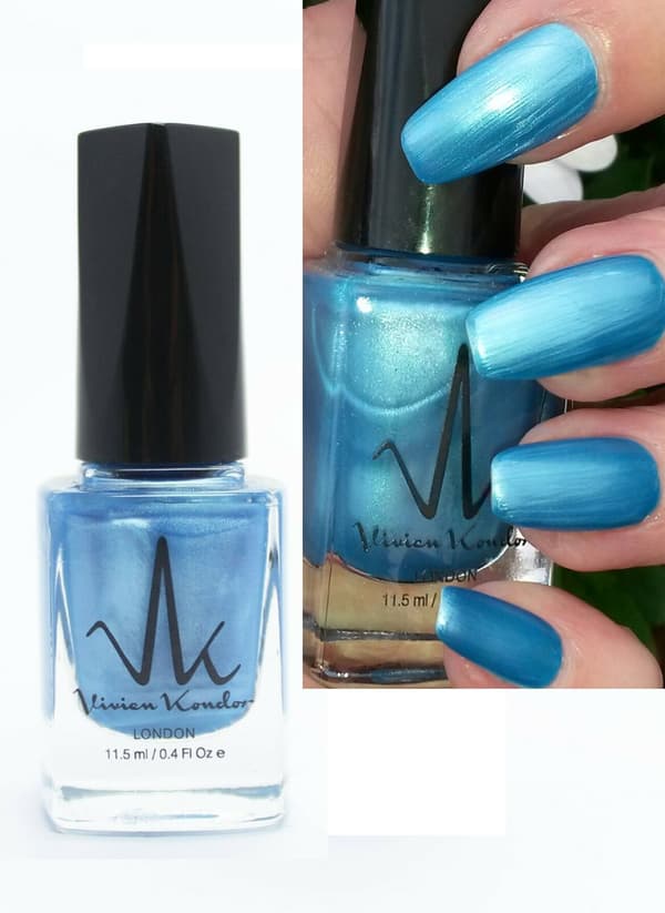 Vivien Kondor Vegan Friendly Nail Polish  -Neon Blue