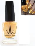 Miniatyrbild 1 av 2: Vivien Kondor Vegan Friendly Neon Nail Polish - Neon Gold