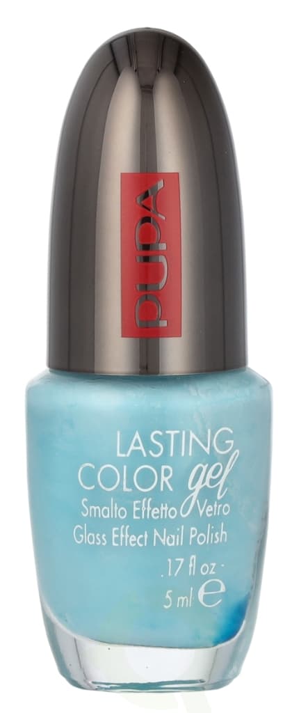 Pupa Milano Pupa Lasting Colour Gel Glass Effect Neglelakk 5 ml #077 Bubble Blue