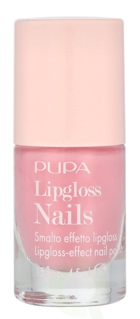 Pupa Milano Pupa Lipgloss Nail Polish 4.5 ml Candy Pink