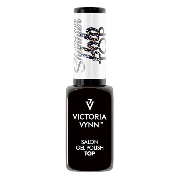 Top coat - Shimmer Holo -  No Wipe - 8 ml - Victoria Vynn