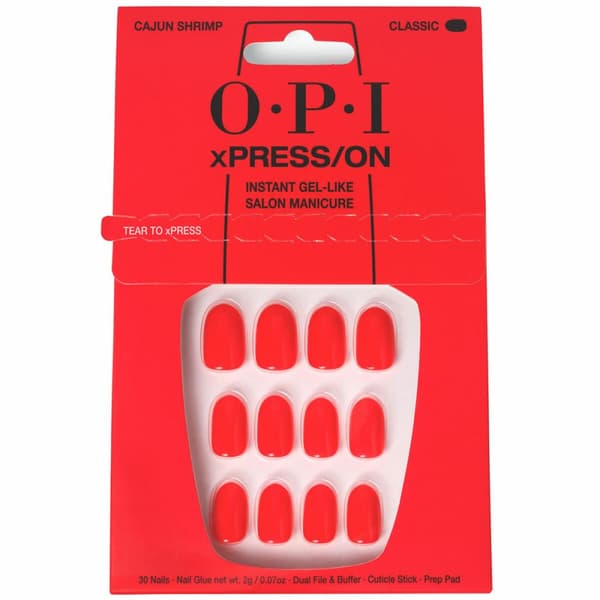 Falske negler Opi #Cajun Shrimp Cajun Shrimp 30 Deler
