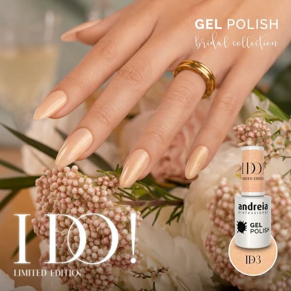 Gel-nagellack Andreia I Do! ID3 Wedding Toast 10,5 ml