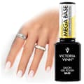 Miniatyrbild 2 av 6: Gel Polish -  Mega Base - Milky White - 15 ml - Victoria Vynn