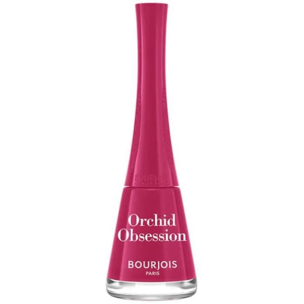 1 Second Nagellack - BOURJOIS - Orchid Obsession - Vit - Panoramaborste