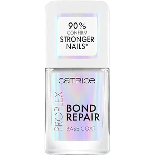 Catrice ProPlex Bond Repair Base Coat nr 010 Clear Nail Balm, Långvarig, Stärkande, Primer, Naturlig, Acetonfri,