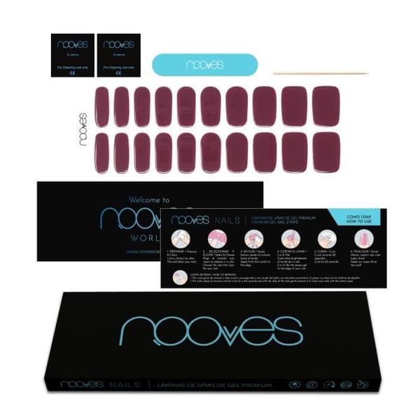 Premium Precured Gel Nail Stickers - NOOVES - Midnattsregn