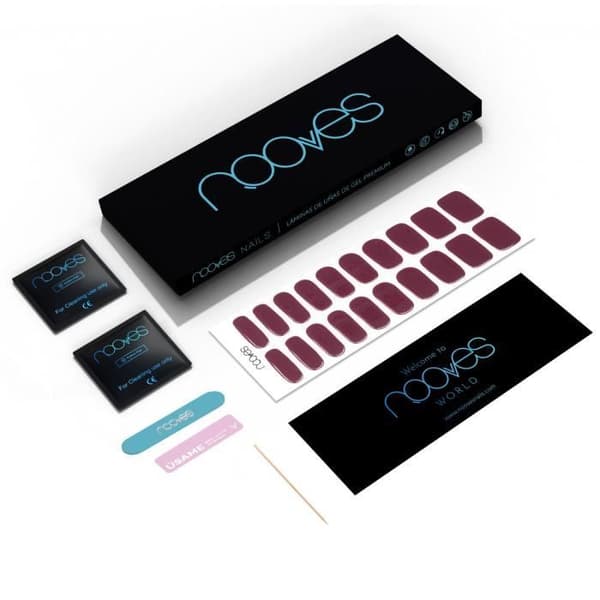 Premium Precured Gel Nail Stickers - NOOVES - Midnattsregn