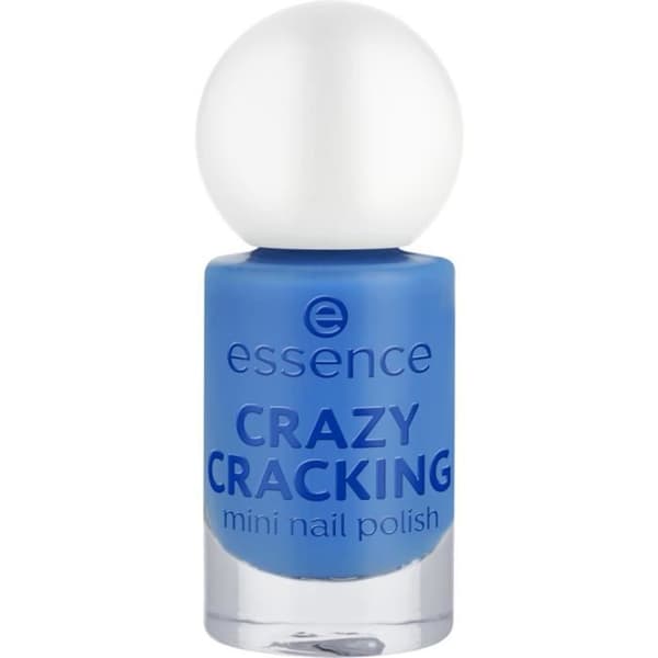 Nagellack - Essence - Crazy Cracking 04 - Spruckeffekt - 5 ml - Himmelblau