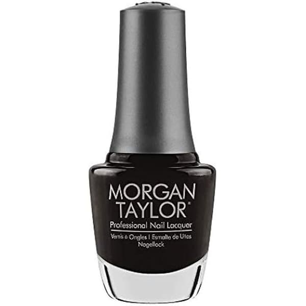 Nagellack - MORGAN TAYLOR - Off The Grip - 15 Ml - Färg Svart - Utvecklat av proffs