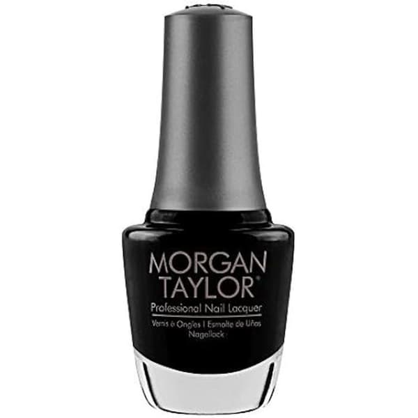 Nagellack - MORGAN TAYLOR - Black Shadow - Färg Svart - Inspirerad av ädelstenar - Professionell lack