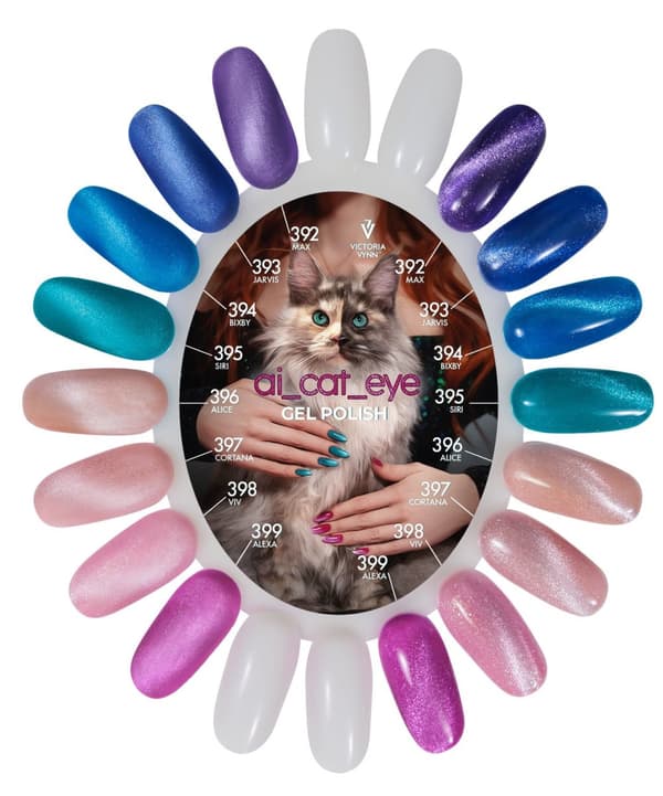 Victoria Vynn - Gelack - Cat Eye - Set 392-399