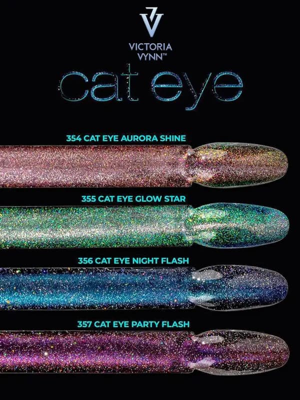 Victoria Vynn - Gel Polish - 356 Night Flash - Cat Eye - Gellack