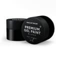 Pikkukuva 1 / 3: NAILSOFTHEDAY Premium geelimaali Black no wipe - maali ilman tahmeaa kerrosta, 5 ml