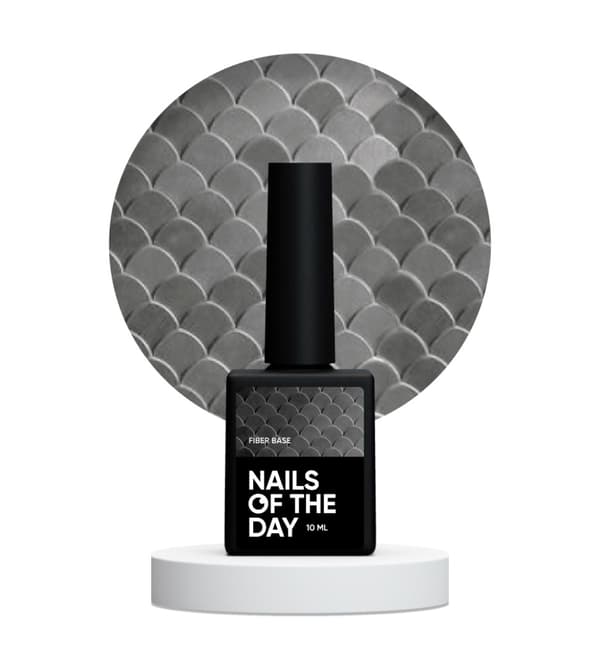 NAILSOFTHEDAY Fiberbas - hybridbas med nylonfiber, 10 ml