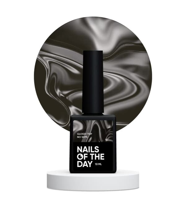 NAILSOFTHEDAY Blank topp utan avtorkning - blank topp utan klibbigt lager och med UV-filter, 10 ml