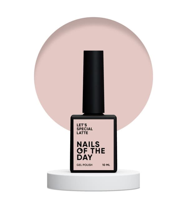 NAILSOFTHEDAY Let's special Latte - hybridilakka, 10 ml