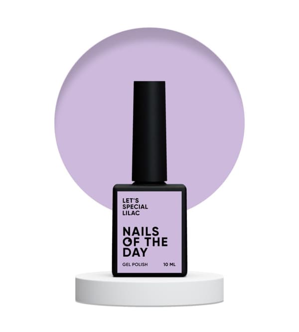 NAILSOFTHEDAY Let's special Lilac - hybrid lak, 10 ml