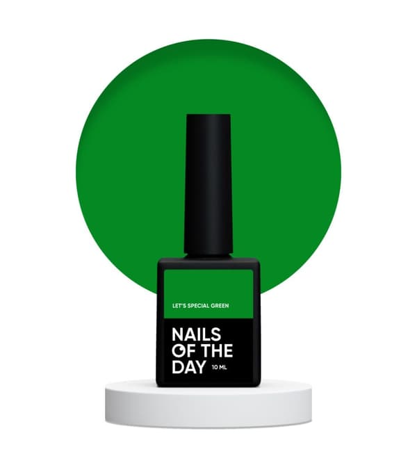 NAILSOFTHEDAY Let's special Green - hybrid lak, 10 ml