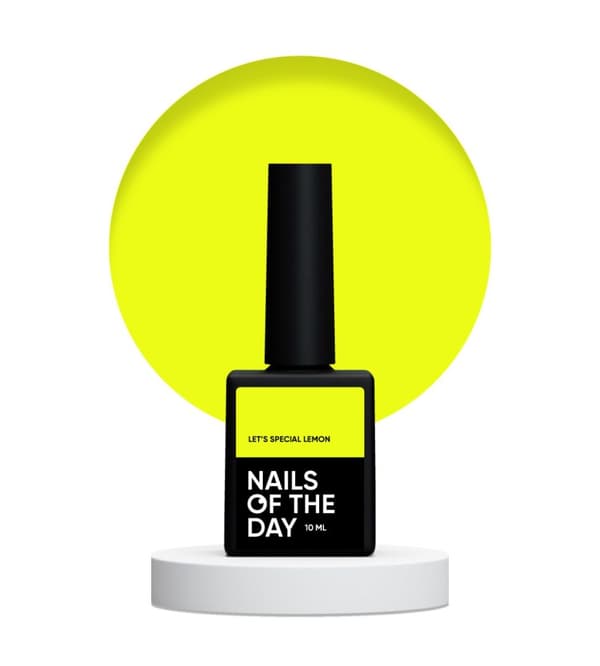 NAILSOFTHEDAY Let's special Lemon - hybrid lak, 10 ml