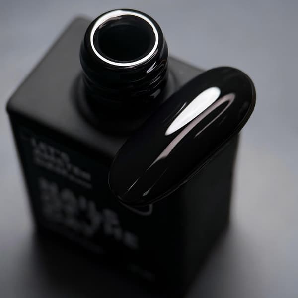 NAILSOFTHEDAY Let's Amsterdam Black - perfekt sort camouflage hybrid base, 10 ml
