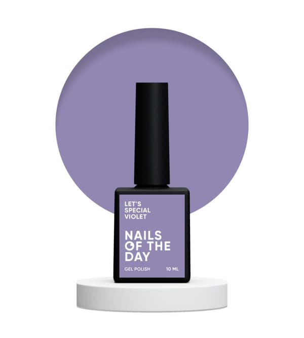 NAILSOFTHEDAY Let's special Violet - hybridlack, 10 ml