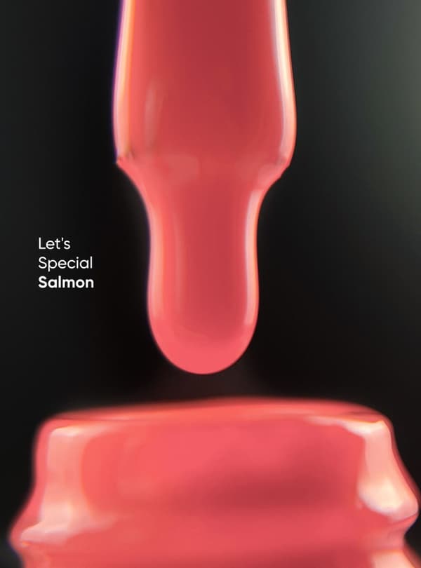 NAILSOFTHEDAY Let's special Salmon - hybridilakka, 10 ml