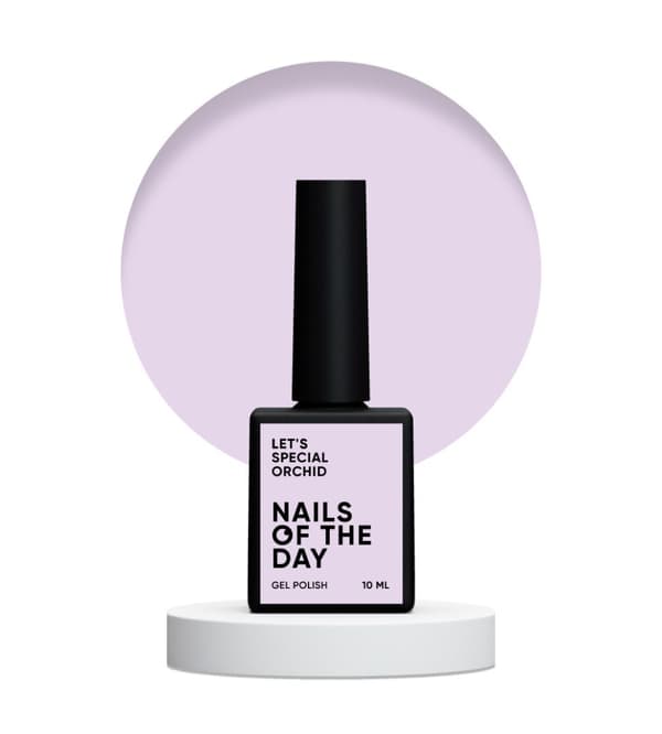 NAILSOFTHEDAY Let's special Orchid - herkkä vaaleanpunainen hybridilakka, 10 ml
