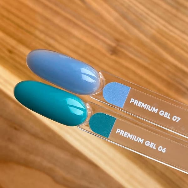 NAILSOFTHEDAY Premium gel 06 - turkis builder gel, 30 ml