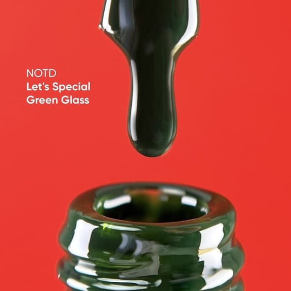 NAILSOFTHEDAY Let's special Grønt glas - hybridlak, 10 ml