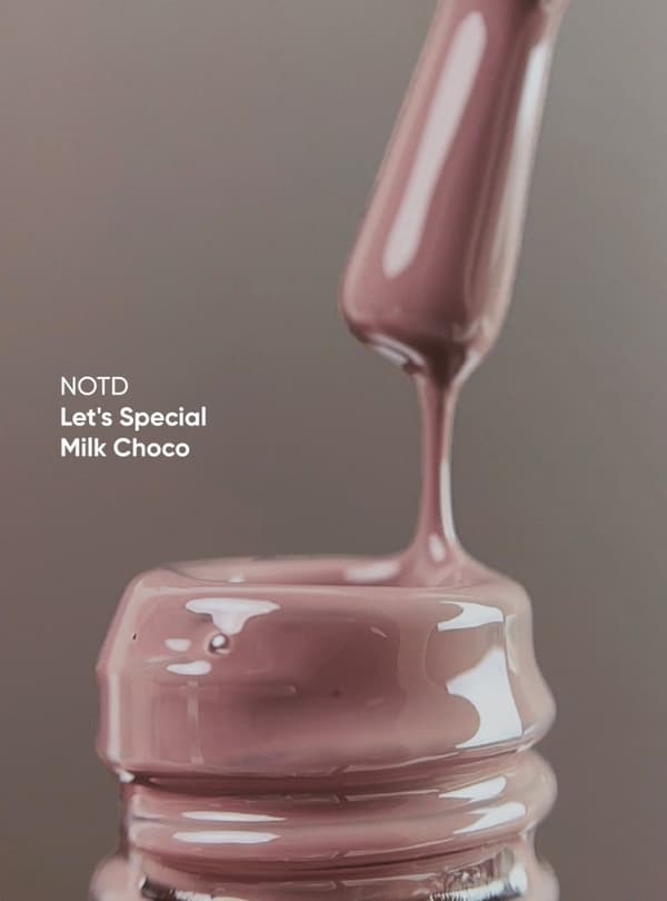 NAILSOFTHEDAY Let's special Milk choco - hybrid lak, 10 ml