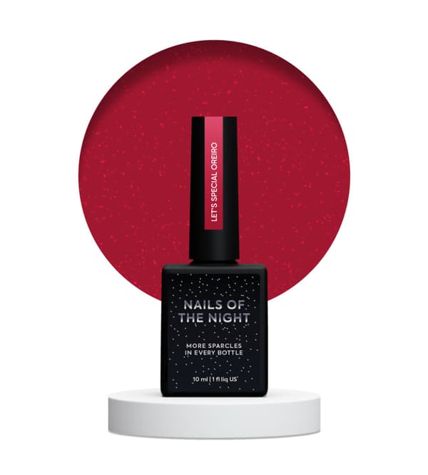 NAILSOFTHEDAY Let's special Oreiro - hybridlack med reflekterande partiklar, 10 ml