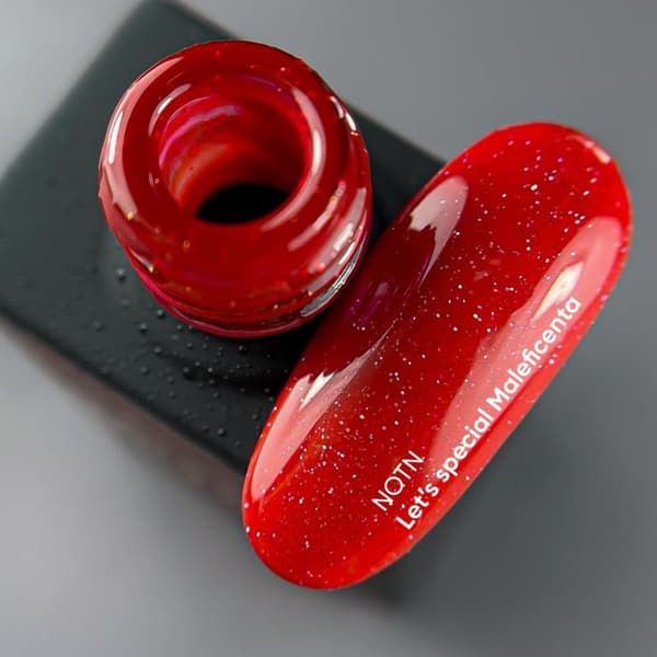 NAILSOFTHENIGHT Let's special Maleficenta - hybrid neglelak med reflekterende partikler, 10 ml
