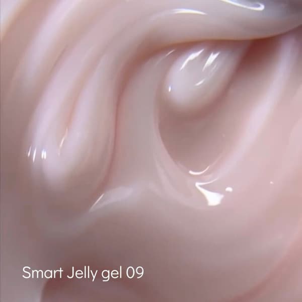 NAILSOFTHEDAY Smart Jelly gel 09 - mælkeagtig-beige byggegel-gelé, 15 g