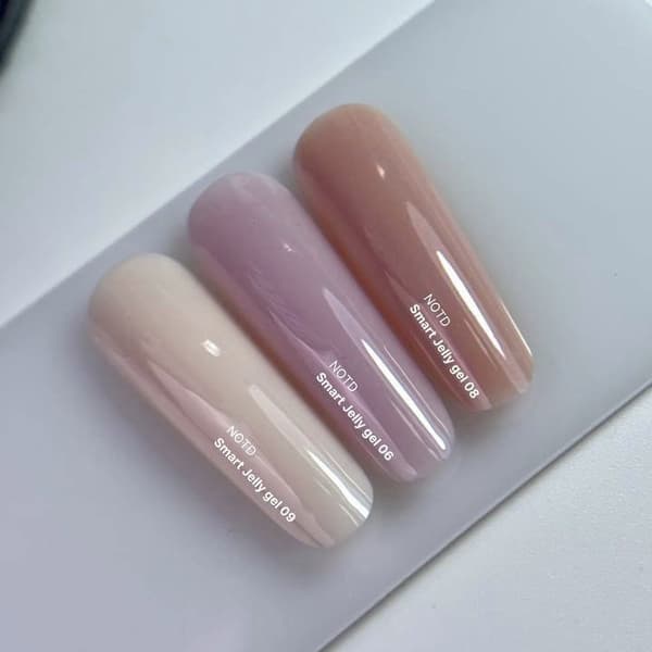 NAILSOFTHEDAY Smart Jelly gel 08 - beige-karamel byggegel-gelé, 15 g
