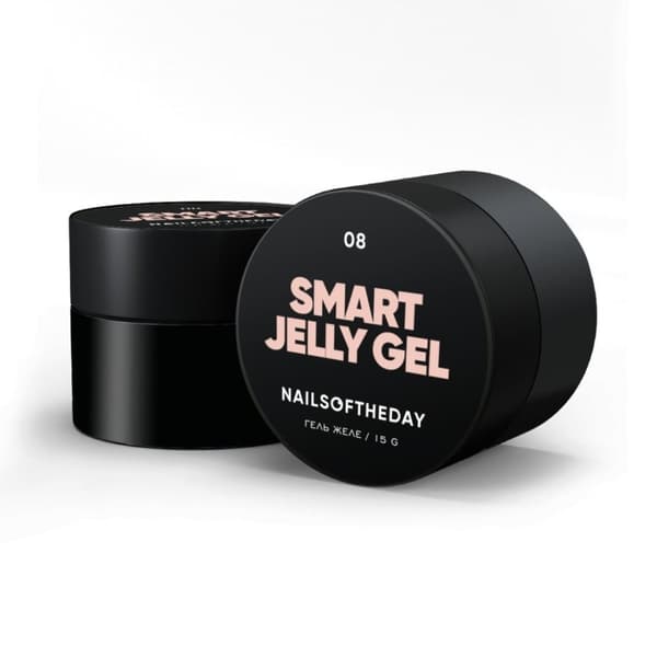NAILSOFTHEDAY Smart Jelly gel 08 - beige-karamel byggegel-gelé, 15 g