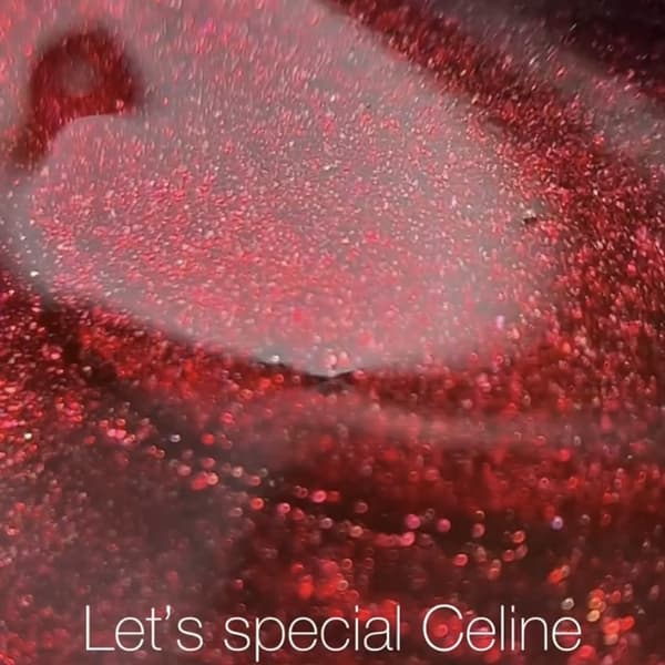 NAILSOFTHENIGHT Let's special Céline - hybrid neglelak med reflekterende partikler, 10 ml
