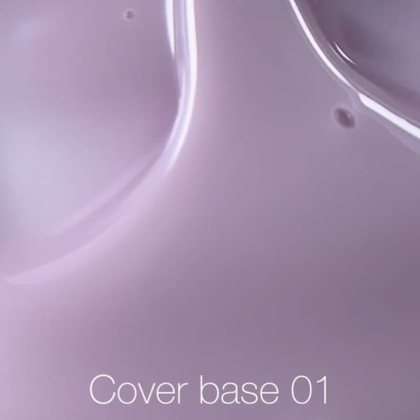 NAILSOFTHEDAY Cover base NEW 01 - semi-transparent delikat pink hybrid base, 10 ml