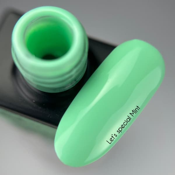 NAILSOFTHEDAY Let's special Mint - mint hybrid neglelak, 10 ml