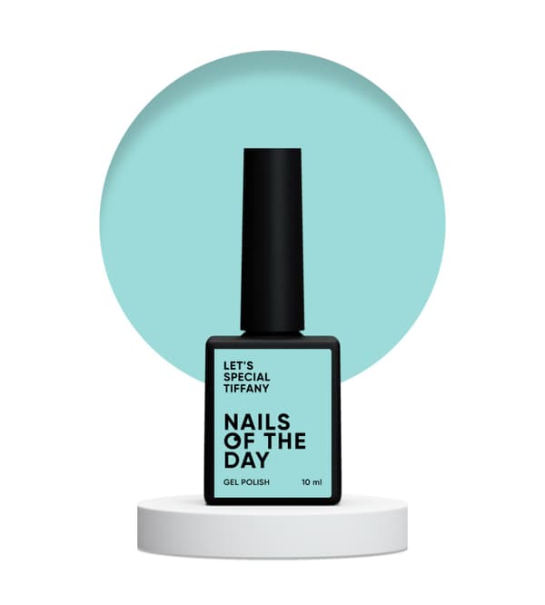 NAILSOFTHEDAY Let's special Tiffany - pastelli-turkoosi hybridilakka, 10 ml