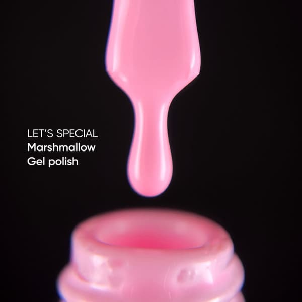 NAILSOFTHEDAY Let's special Marshmallow - pastel pink hybrid neglelak, 10 ml